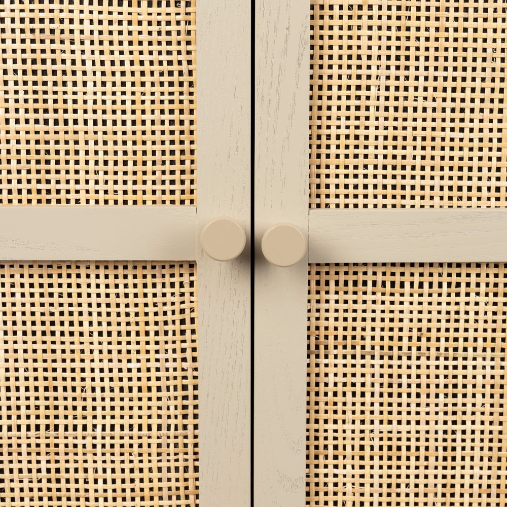 Maya Low 2 Door Cabinet - Beige Zuiver 7