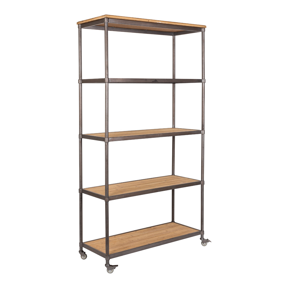 Olivia's Nordic Living Collection - Shelby Shelf in Brown