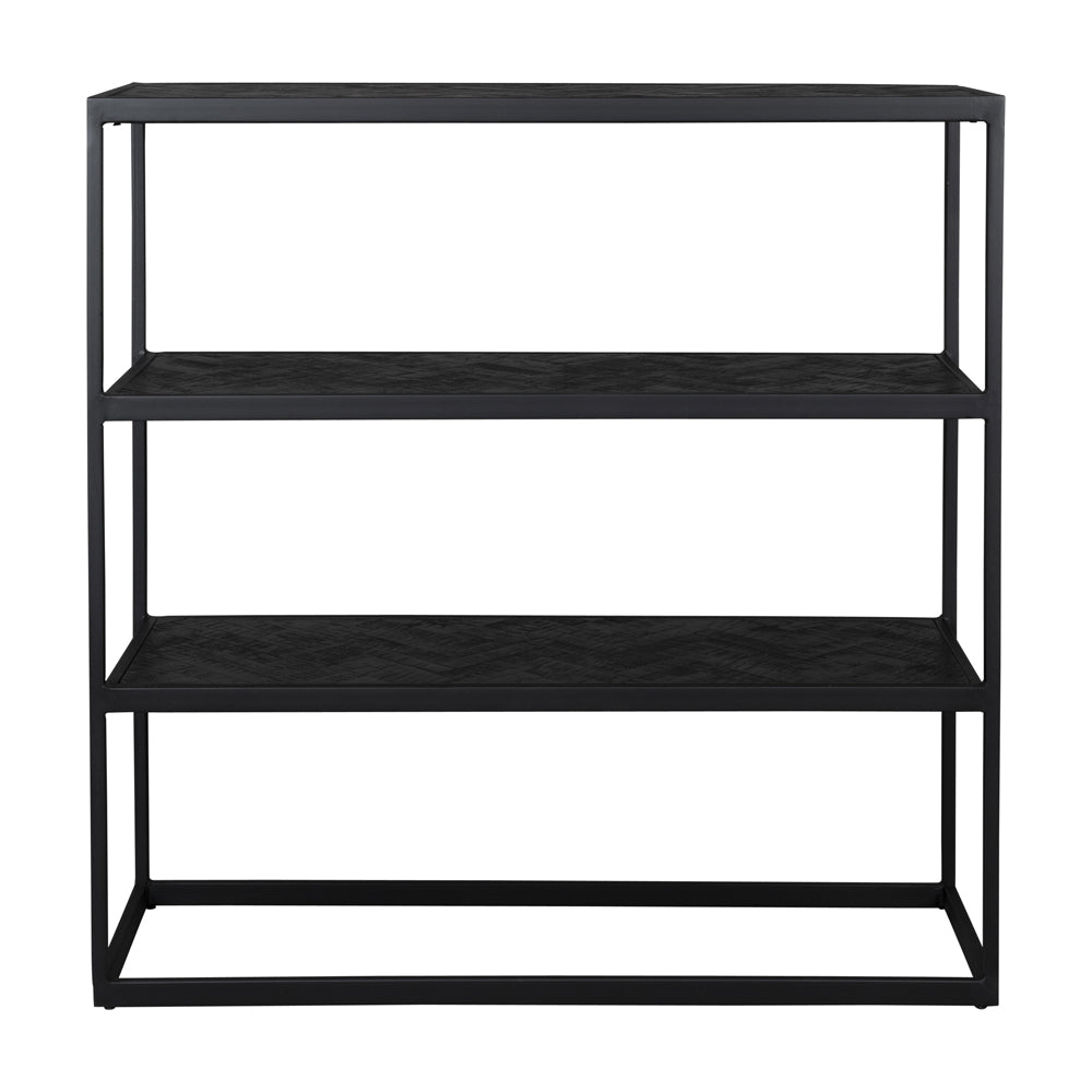 Olivia's Nordic Living Collection Parkes Shelf in Black