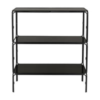 Olivia's Nordic Living Collection Layla Shelving Unit in Black