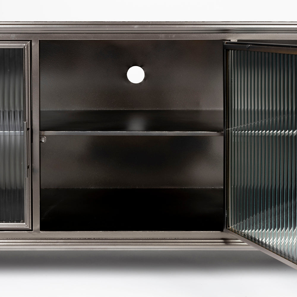 Olivia's Nordic Living Collection Jim Sideboard in Black