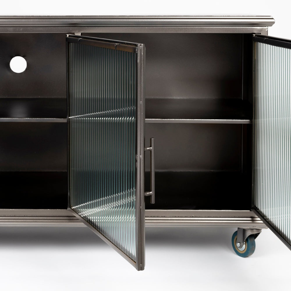 Olivia's Nordic Living Collection Jim Sideboard in Black