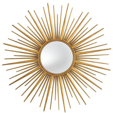 Eichholtz Helios Vintage Wall Mirror Brass Finish