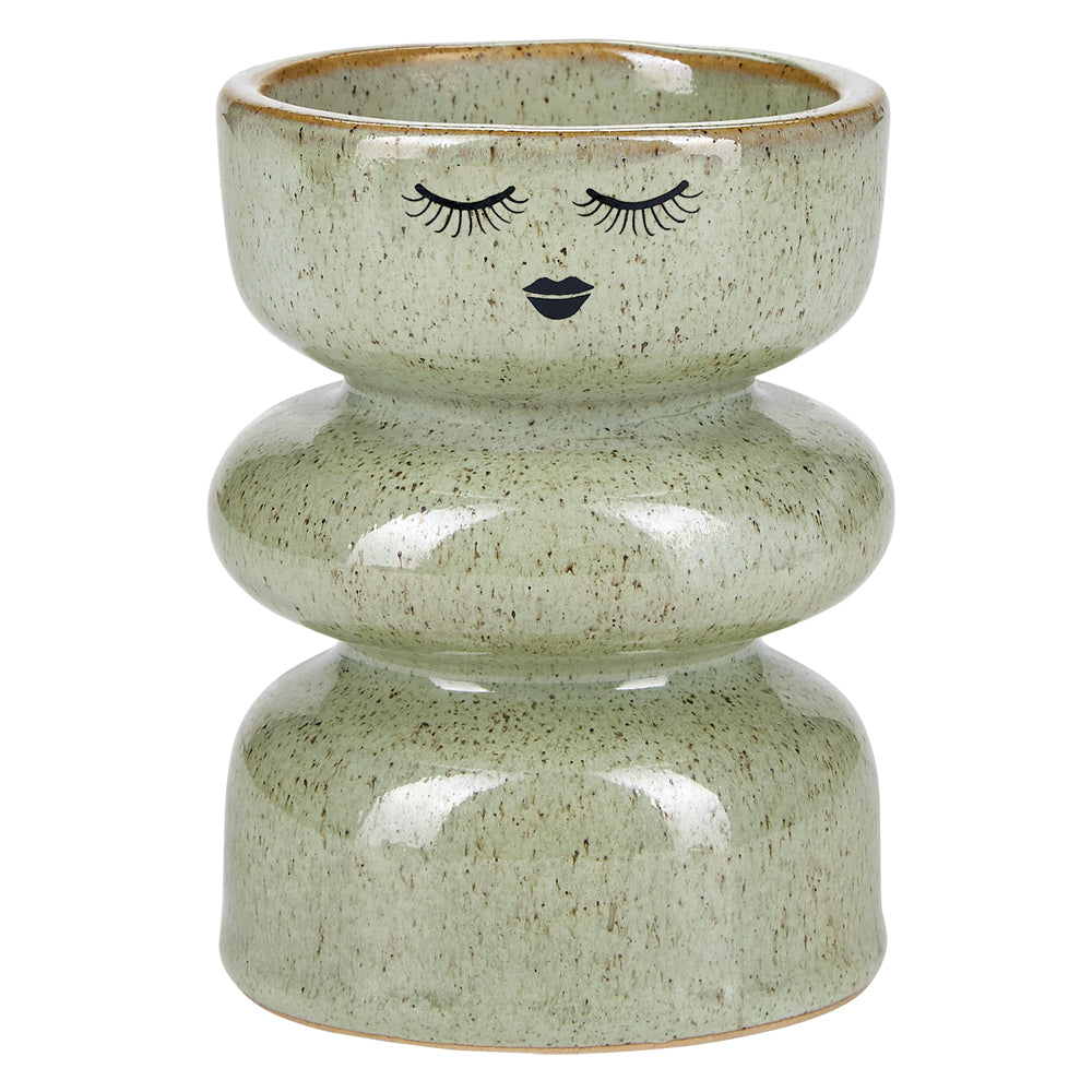  Cozy Living-Cozy Living Smile Candle Holder-Grey 221 