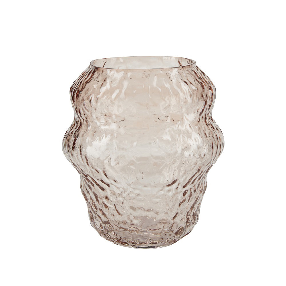 Cozy Living Organic Vase Pink Glass Small