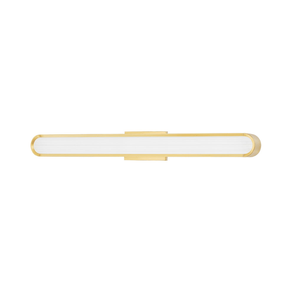 Hudson Valley Lighting Starkey Led Medium Bath Bracket in Aged Brass