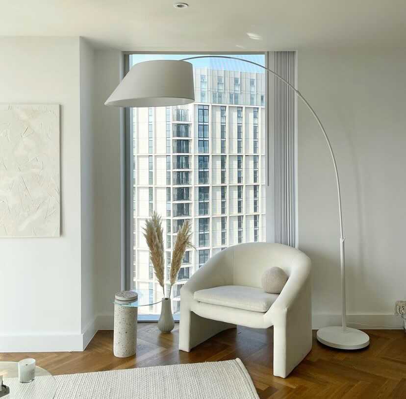 Arc Floor Lamp - White Zuiver 3
