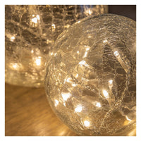 Olivia's Set of 3 Crackle Ball Lights