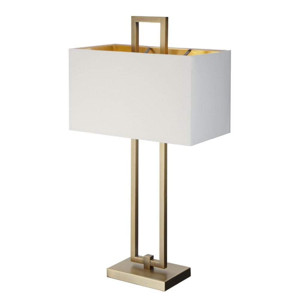  RVAstley-RV Astley Danby Table Lamp in an Antique Brass Finish-Brass 485 