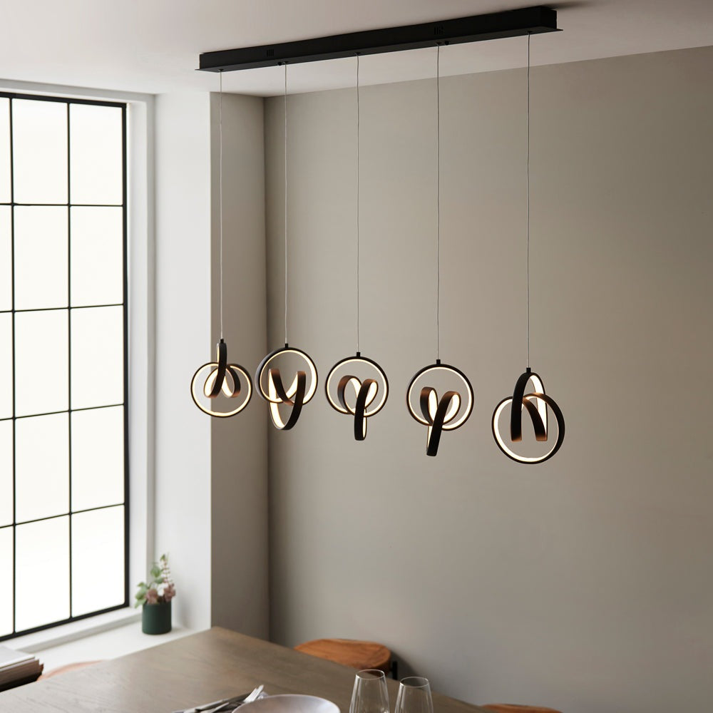 Gallery Interiors Cosma 5 Pendant Light