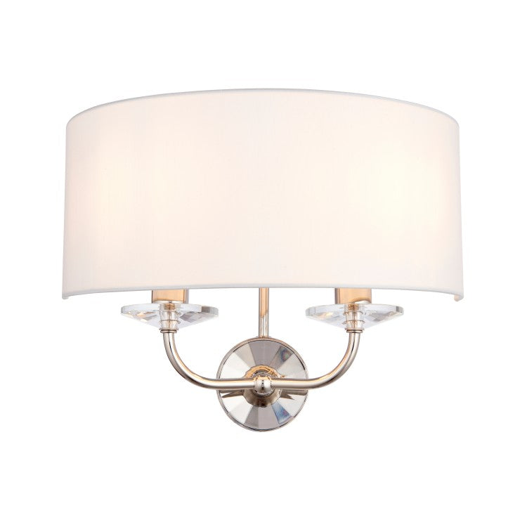 Olivia's Nyla Wall Light Bright Nickel