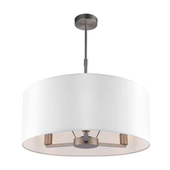 Dani Large 3 Light Pendant Light - Matt Nickel Endon 1