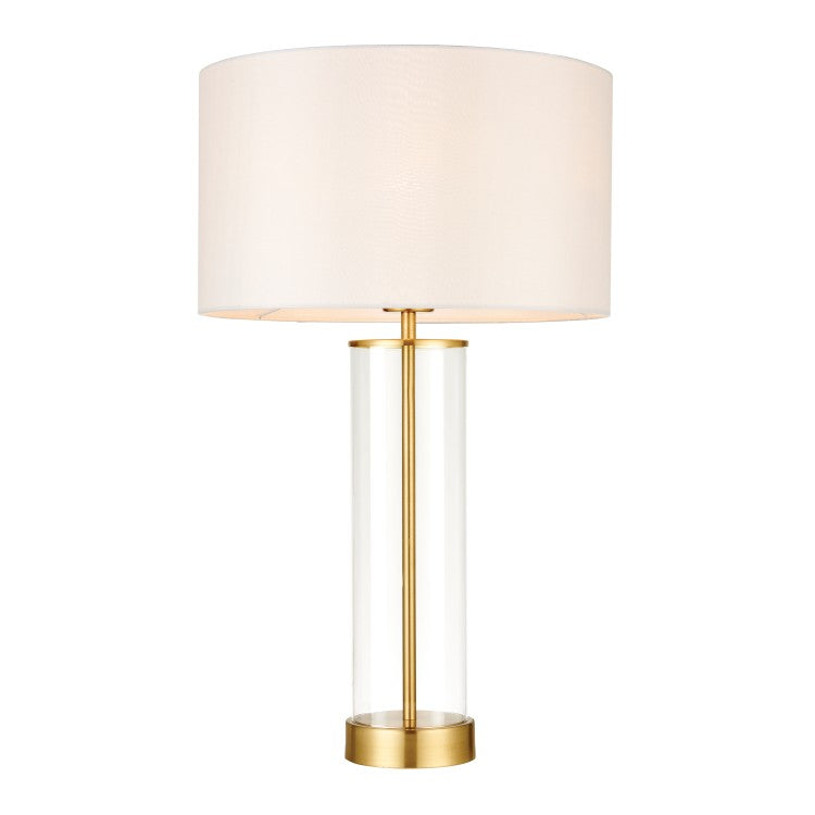 Olivia's Lauren Table Lamp Brushed Brass