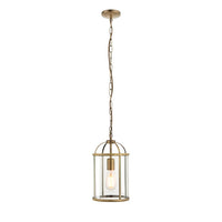 Olivia's Lara Pendant Light Antique Brass