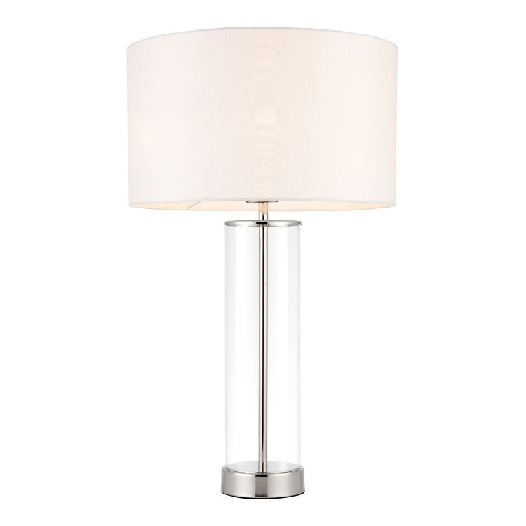 Olivia's Lauren Table Lamp Bright Nickel