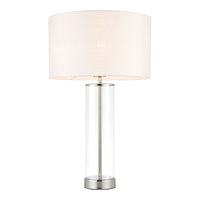 Olivia's Lauren Table Lamp Bright Nickel