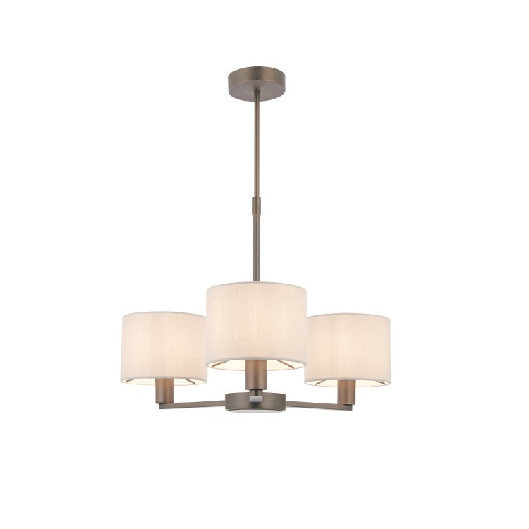 Olivia's Dani Pendant Light 3 Antique Bronze Small