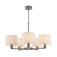 Olivia's Dani 5 Light Pendant Antique Bronze