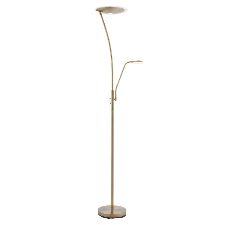  Endon-Olivia's Adaline Floor Lamp Antique Brass-Brass 29 