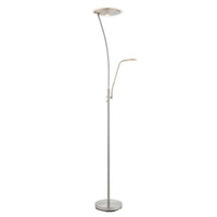 Olivia's Adaline Floor Lamp Satin Chrome