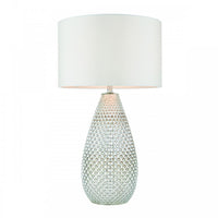 Olivia's Lila Table Lamp Silver Mercury