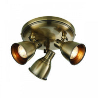 Olivia's Westbury Ceiling Light Brass Type 3