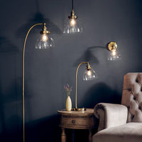 Gallery Interiors Hansen Pendant Light in Antique Brass