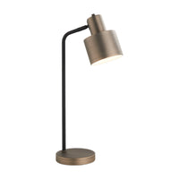 Gallery Interiors Mayfield Table Lamp in Dark Bronze