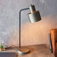 Gallery Interiors Mayfield Table Lamp in Dark Bronze