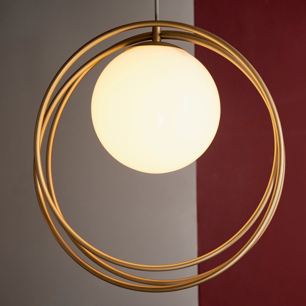 Olivia's Noelle 1 Pendant Light in Gold