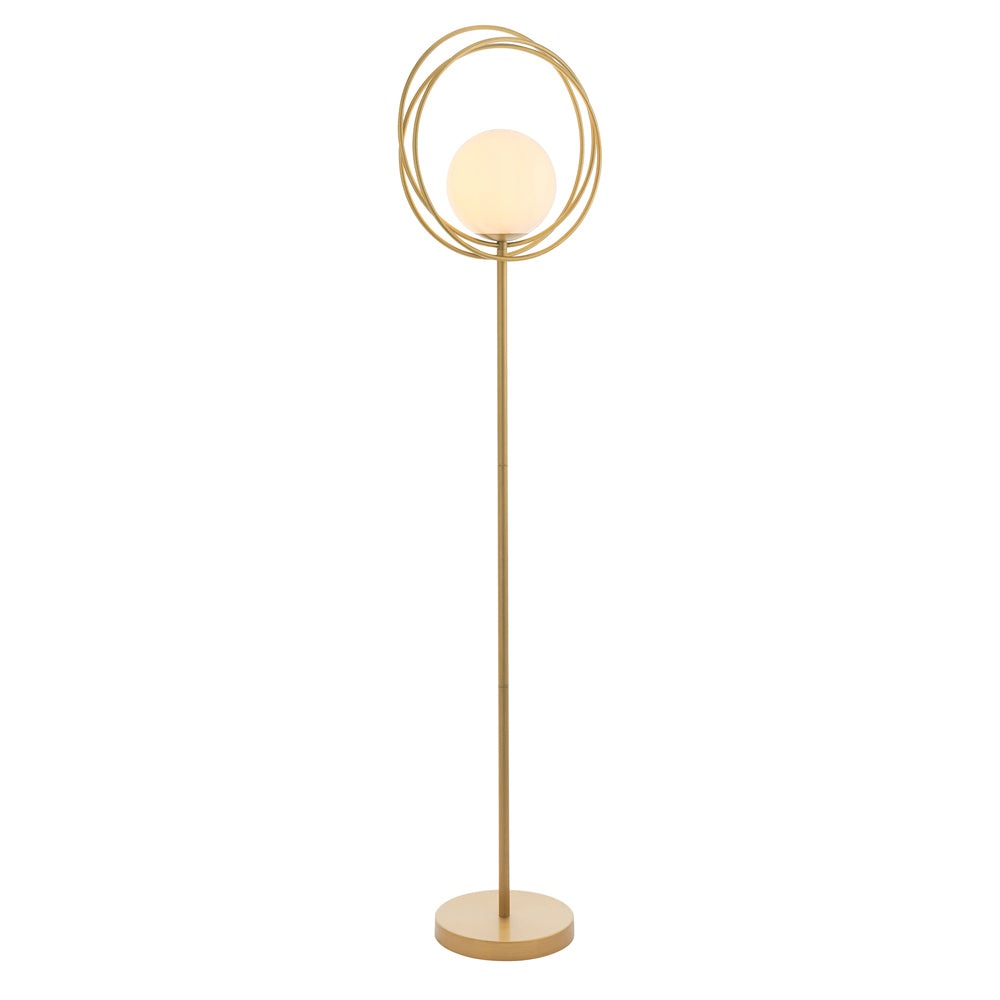 Olivia's Noelle Floor Lamp in Gold