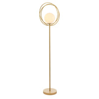 Olivia's Noelle Floor Lamp in Gold