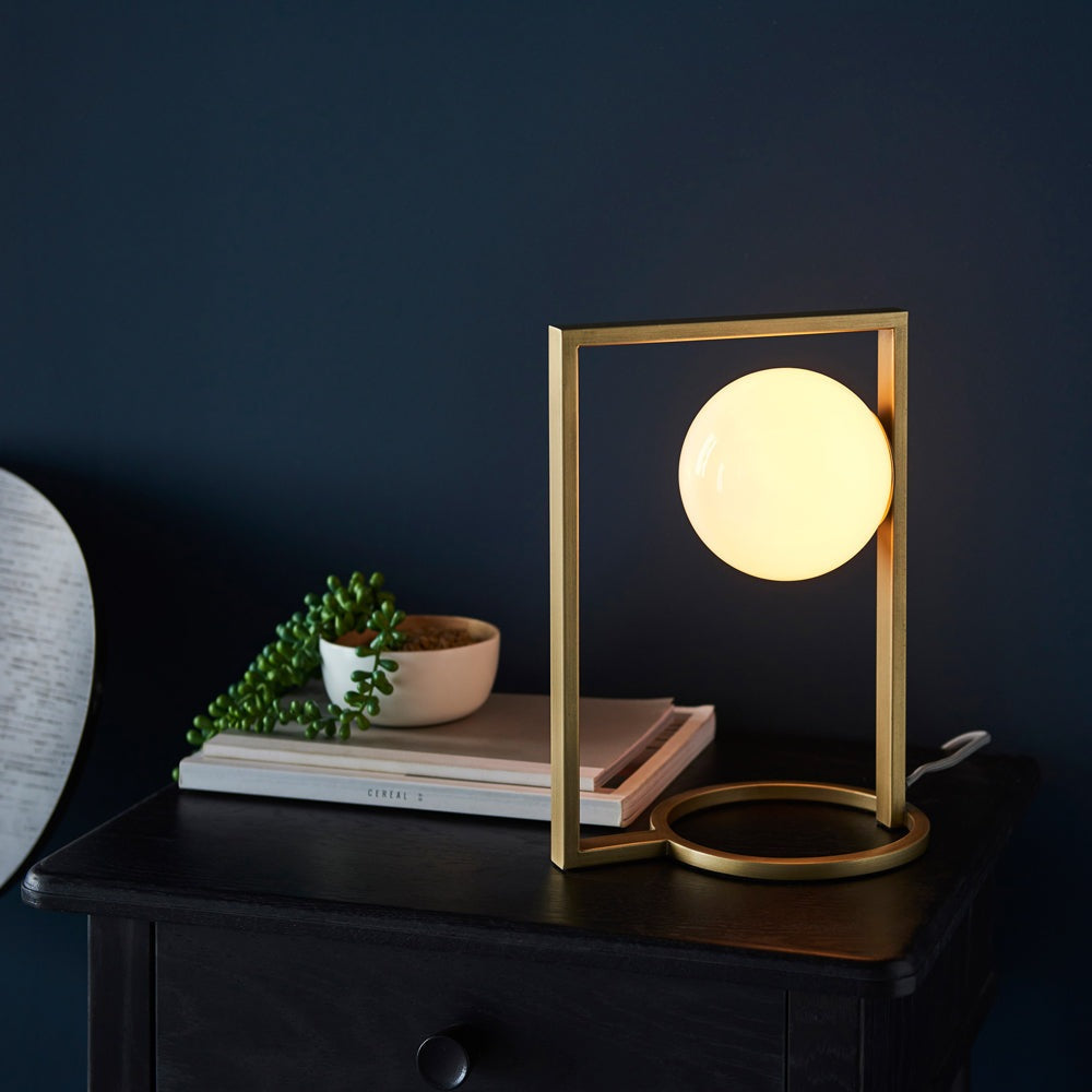 Olivia's Paige Table Lamp in Gold