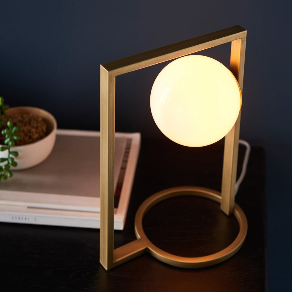 Olivia's Paige Table Lamp in Gold