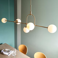 Olivia's Bella 5 Pendant light in Gold