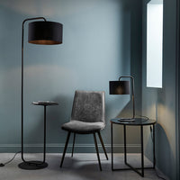 Olivia's Cora Floor Lamp in Black