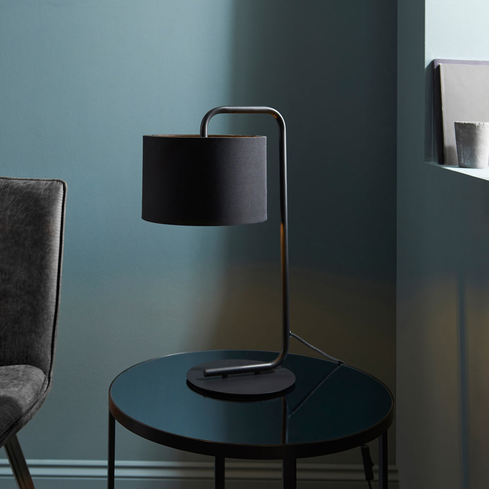 Olivia's Cora Table Lamp in Black