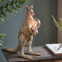 Olivia's Henley Kangaroo Table Lamp in Silver