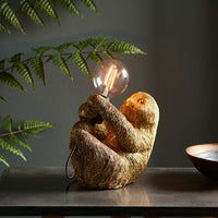 Olivia's Henley Sloth Table Lamp in Gold