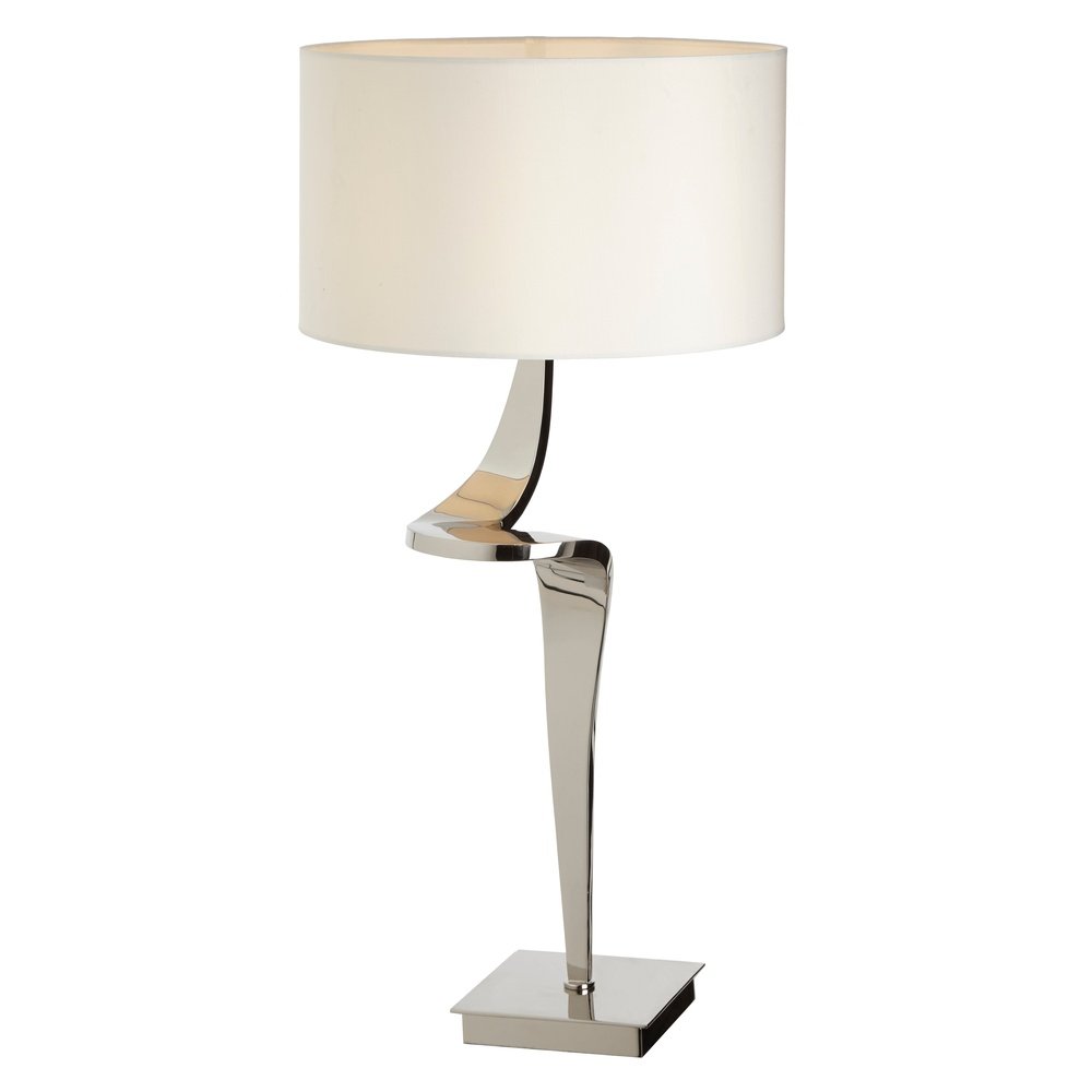 RV Astley Enzo Nickel Table Lamp