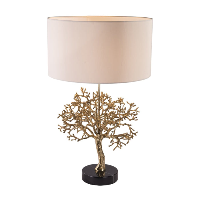 RV Astley Portia Table Lamp Gold And Black