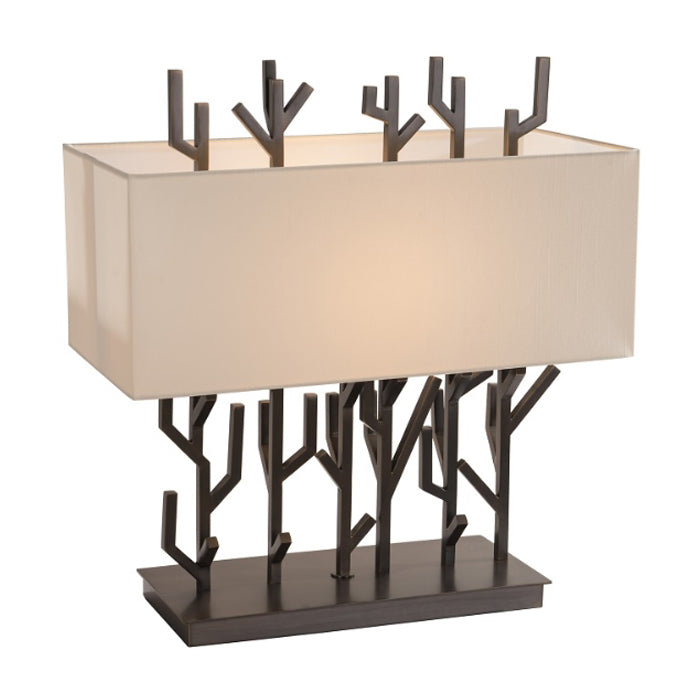 RV Astley Carrock Table Lamp Dark Brass
