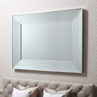 Gallery Interiors Ferrara Mirror Silver