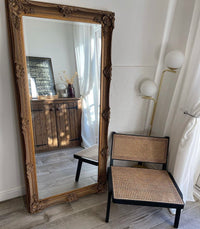 Gallery Interiors Abbey Leaner Mirror in Gold