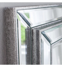 Gallery Interiors Chambery Leaner Mirror in Pewter