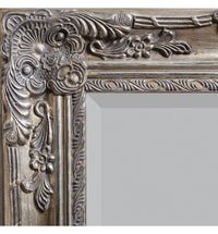 Gallery Interiors Hampshire Leaner Mirror Silver