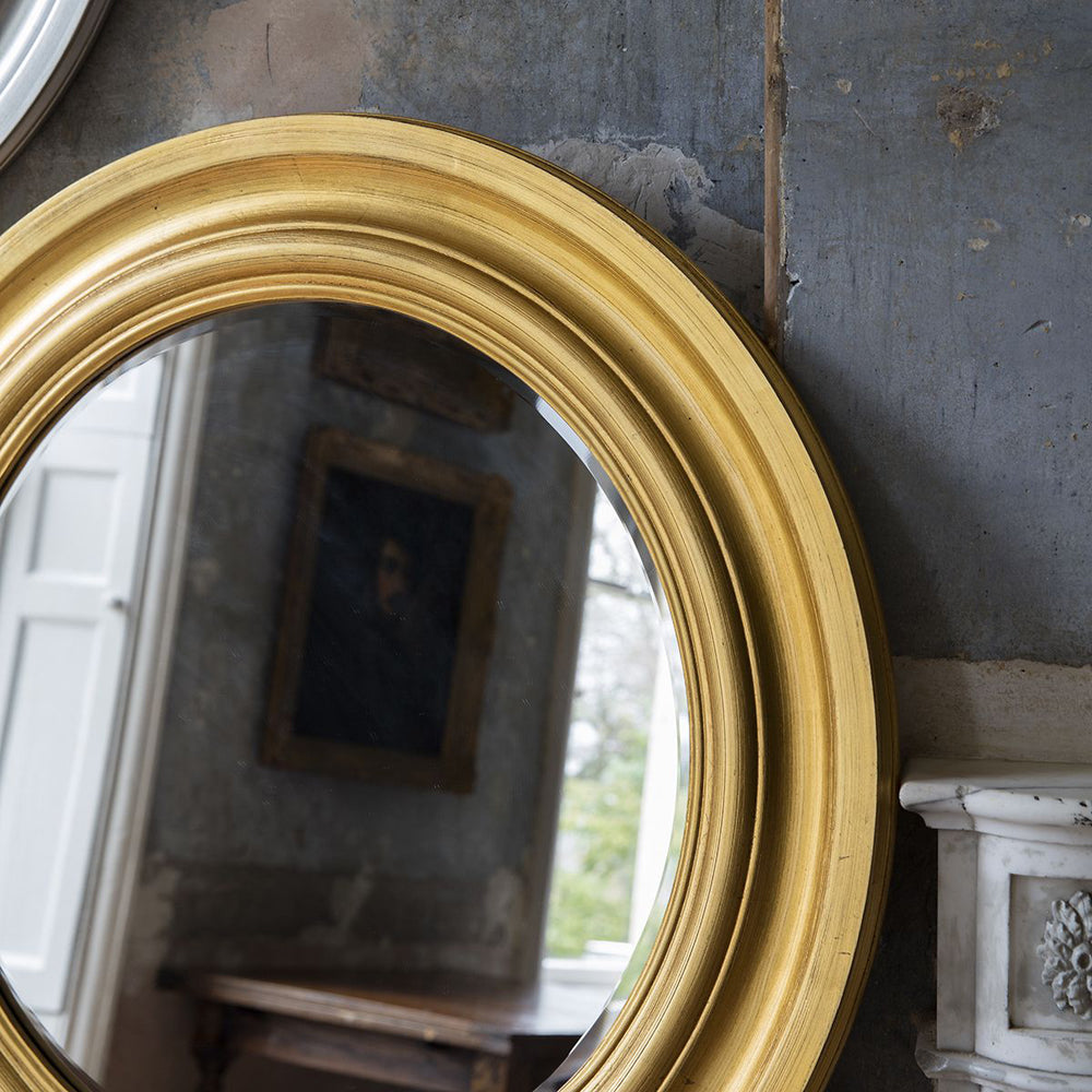 Gallery Interiors Trevose Round Mirror