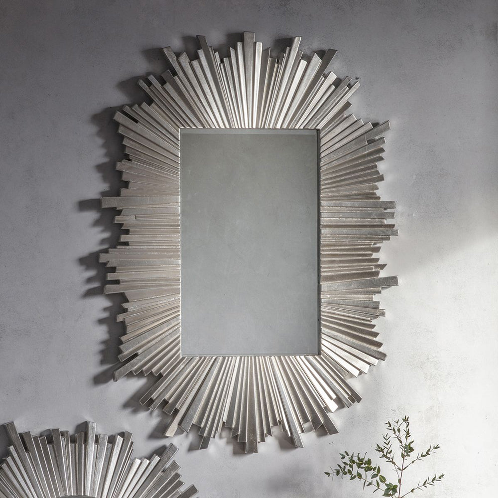 Gallery Interiors Rectangle Herzfeld Mirror