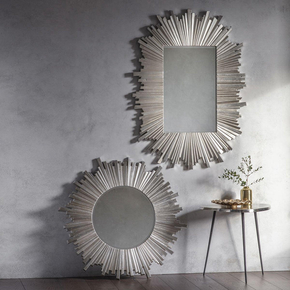 Gallery Interiors Rectangle Herzfeld Mirror