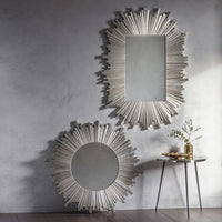 Gallery Interiors Rectangle Herzfeld Mirror